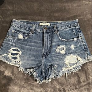 Abercrombie Jean Shorts